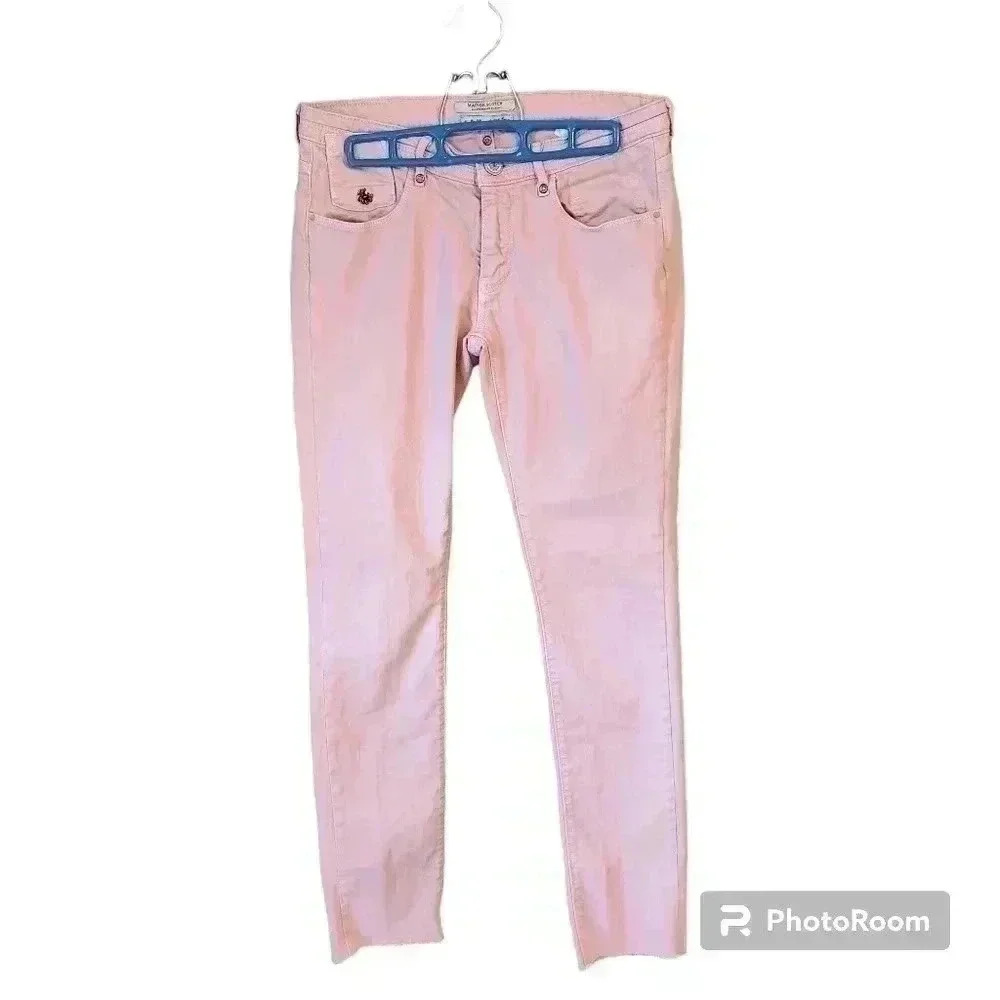 Maison Scotch Jeans Women La Parisienne Skinny Stretch Low Rise Size 28 Waist